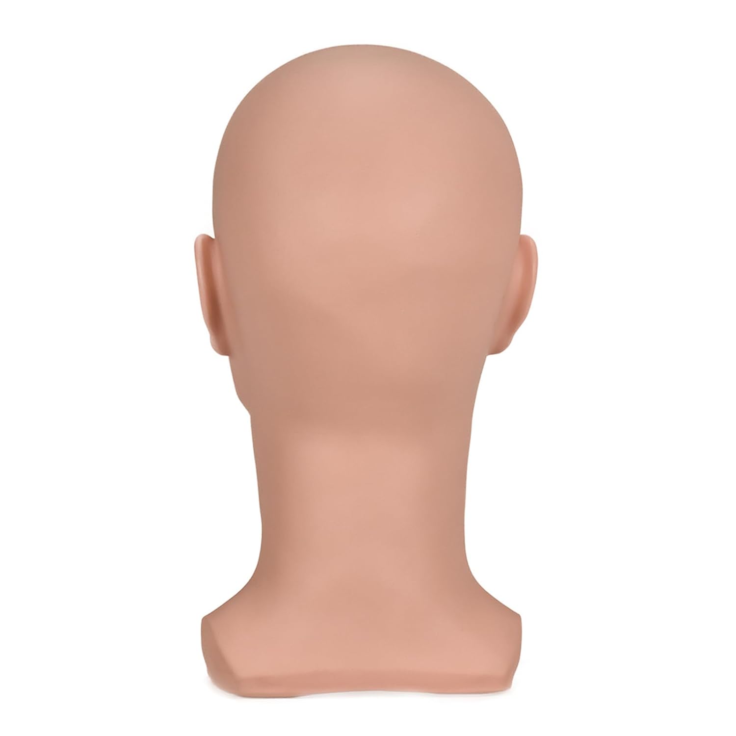 PVC Male Mannequin Head for Wig and Headphone Display
