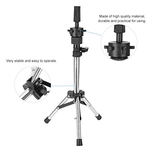 Professional Hair Practice Mannequin Head with Adjustable Tripod Stand
