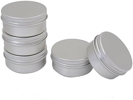 CTKcom 12-Ounce Aluminum Steel Tin Containers Pack of 10