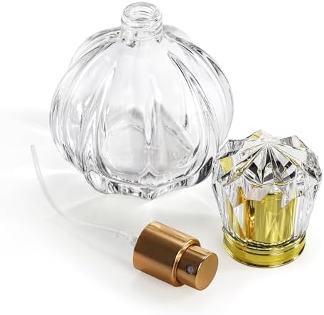 Foraineam 6 Pack 50ml Pumpkin Spray Bottles Refillable Fine Mist Perfume Containers