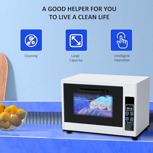 SIXRARI 21L UV Nail Tool Cleaner with Timer