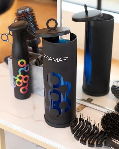 Framar Disinfectant Jar for Salon - Stylish and Durable