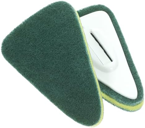 2pcs Multipurpose Cleaning Brush Heads for Bathroom Kitchen Shower Tile and Garage
