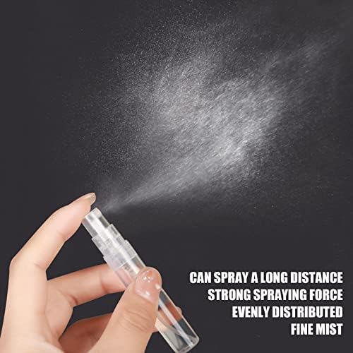 Fandamei 10 Pack 5ml Clear Mini Spray Bottle Empty