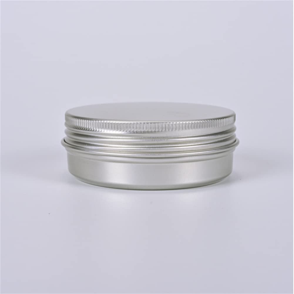 Wuiil 6 Pack Aluminum Tin Jars with Screw Cap Lid 1 Oz 30ml