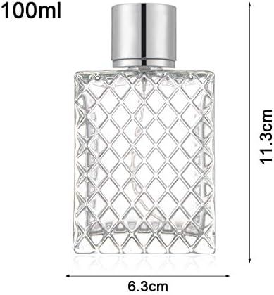 Enslz 100ml Refillable Spray Perfume Bottle for Travel