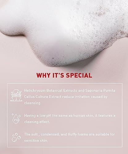 Menorah Gentle Cleansing Mousse - Hydrating Face Wash for Sensitive Skin