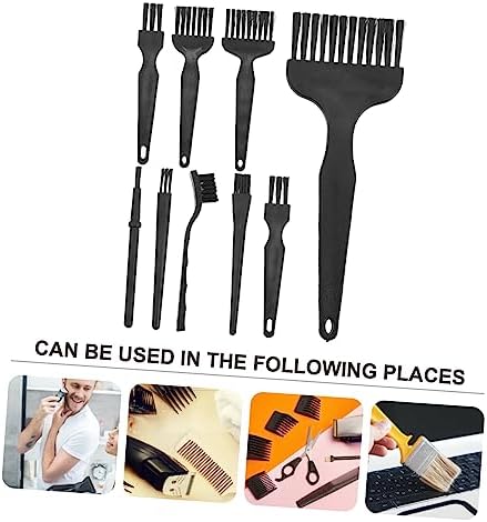 8-Piece Electric Razor Cleaning Brush Set for Shavers and Trimmers