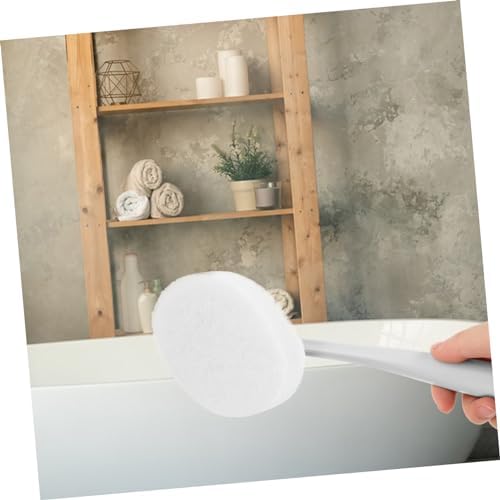 1pc Long Handle Bath Cleaning Brush with Ergonomic Sponge