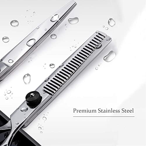 Fcysy 6 Inch Professional Barber Shears Set