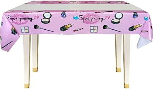 XXDecor 3 Pack Spa Party Tablecloths for Girls