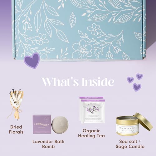 Unboxme Gifts Mini Lavender Spa Gift Set for Women