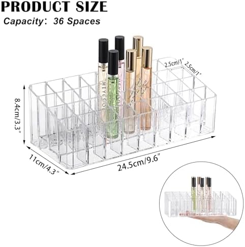 ELLDOO 36 Space Acrylic Perfume Organizer