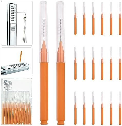 Shower Head Cleaning Brush Set with Multi-Size Picks