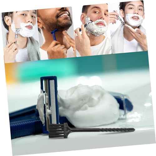 20PCS Long Handle Shaver Cleaning Brush Set for Men