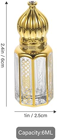 FRCOLOR Essential Oil Roller 3Pcs Glass Bottles