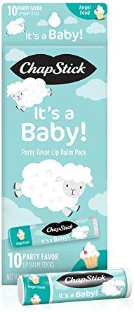ChapStick Party Favor Lip Balm Gift Pack 10 Sticks Cream White