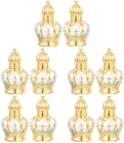 Housoutil 10 Pc Refillable Roller Bottle Set