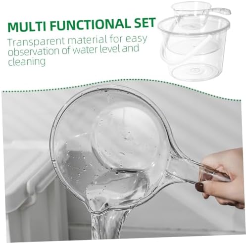Large Capacity Foot Wash Bucket Set with Plastic Handle