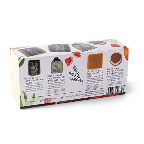 Hemlock Park Blood Orange Sage Spa Gift Set