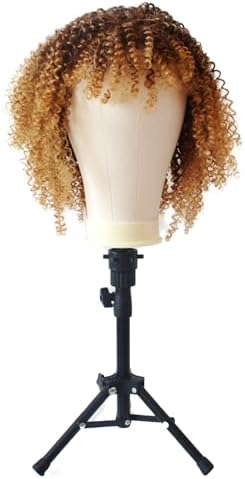 Adjustable Wig Stand with Mannequin Head 23 Inch