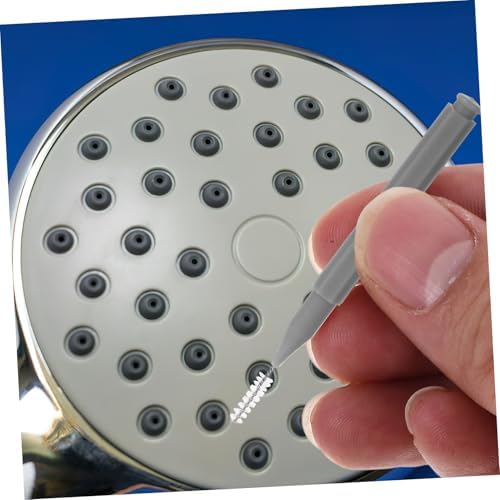 10Pcs Portable Shower Head Cleaning Brush for Small Gaps and Clogging