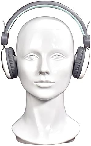 PVC Mannequin Head for Wigs Hats Scarves Display