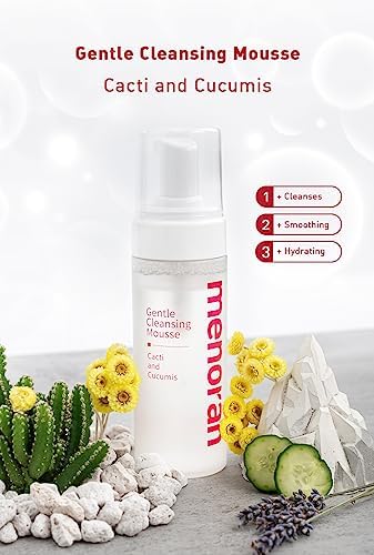 Menorah Gentle Cleansing Mousse - Hydrating Face Wash for Sensitive Skin