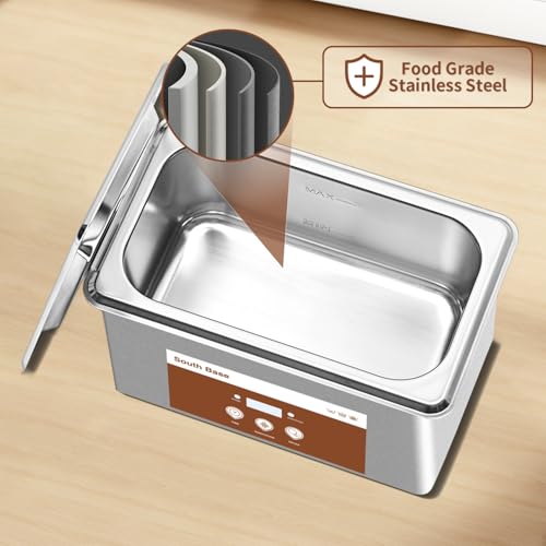 South Base Ultrasonic Jewelry Cleaner 900ML 35W