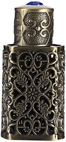 OSALADI Hollow Metal Essential Oil Dropper Bottle 3ML