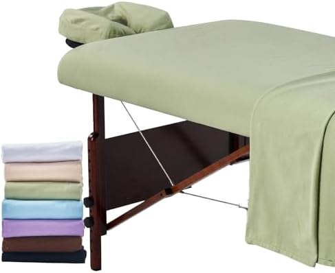 Master Massage Flannel Sheet Set 3 Piece for Spa Beauty Tables
