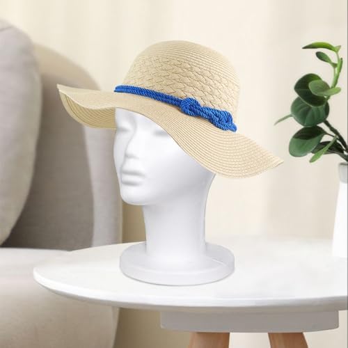 Leeven Foam Wig Head Stand for Wigs Display
