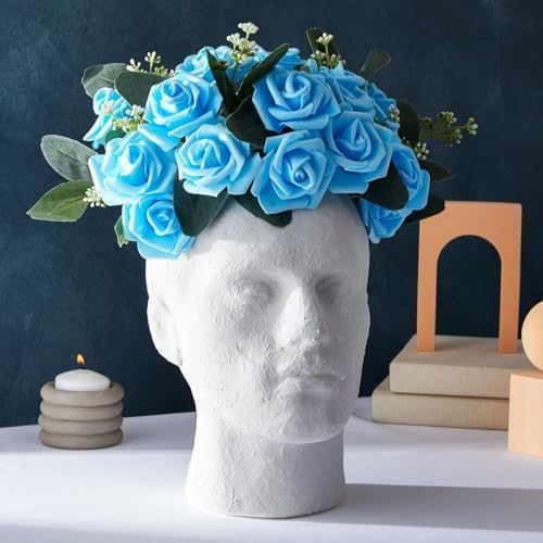 Juvale Foam Head Mannequin for Wigs Hats Masks