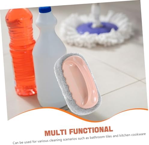 Multi-Purpose Cleaning Brush for Bathroom Tiles and Kitchen Cookware