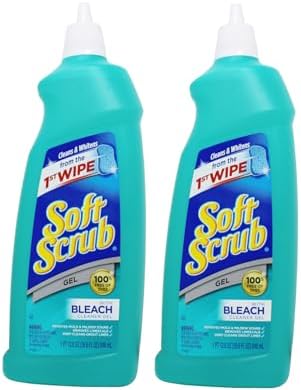 Soft Scrub Gel Cleanser with Bleach - 126 Fl Oz Pack of 2