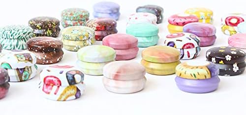 12 Pcs Mini Tinplate Candle Tins with Lids