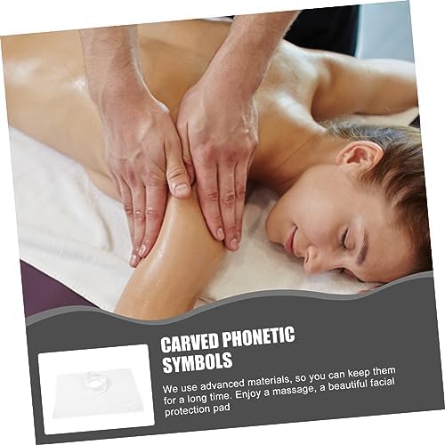 PRETYZOOM 10pcs Breathable Massage Table Pad for Beauty Salons