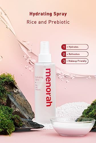 Menorah Hydrating Facial Spray with Prebiotic and Rice Ferment