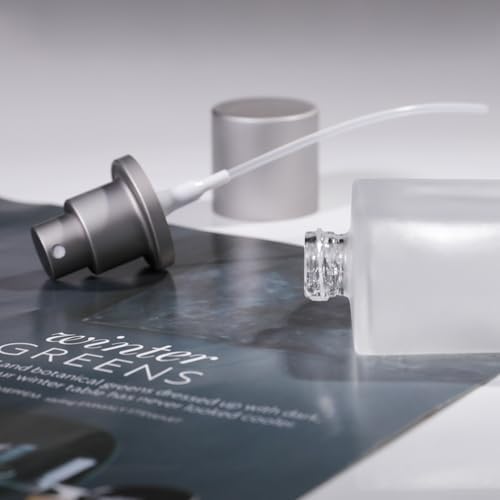 100ml Frosted Glass Spray Bottle with 3 Perfume Dispensers