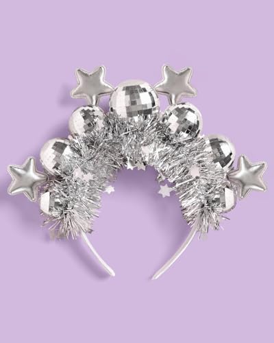 Xo Fetti Disco Balls Stars Headband 4th of July Party Accessory