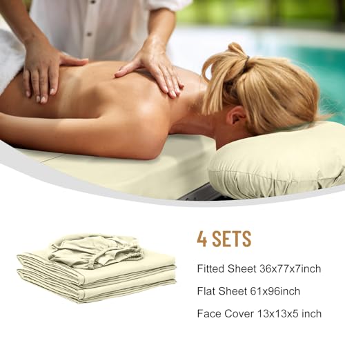 12 Pcs 4 Set Premium Microfiber Massage Linens Set