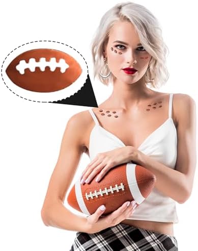 PAGOW 15 Grams Rugby Shape Body Glitter Sequins