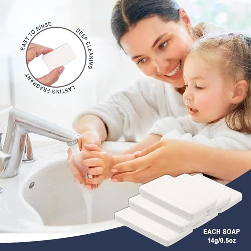 120 Pack Mini Bar Soap Travel Size 05 Oz