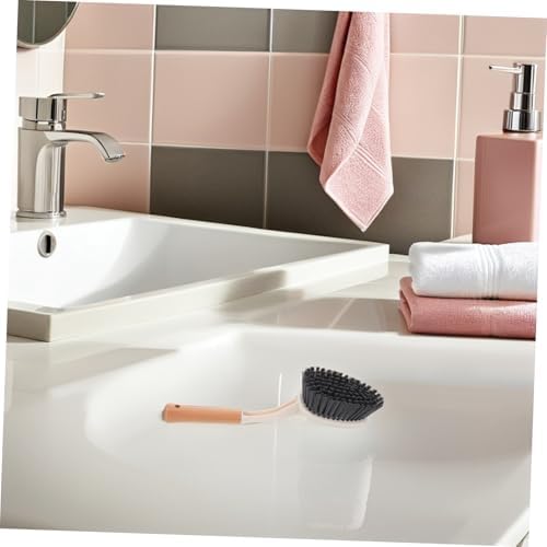 Didiseaon Heavy Duty Tile Grout Scrub Brush with Long Handle