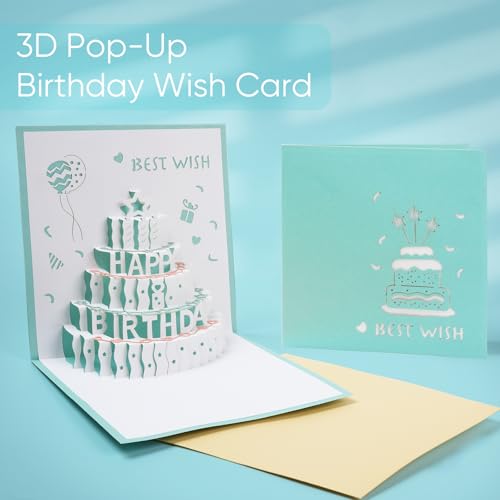 Homemory Bath Set for Women Birthday Gift with 3D Card