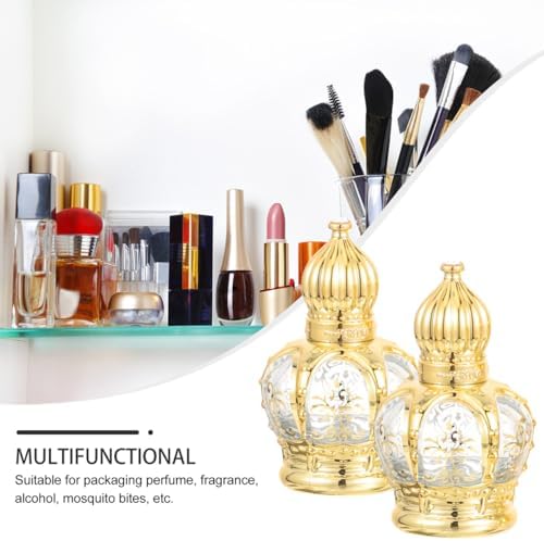 Housoutil 10 Pc Refillable Roller Bottle Set