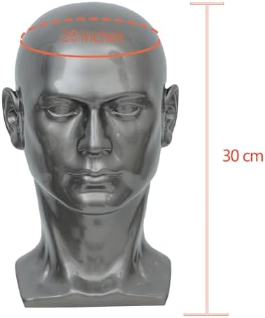 Professional Male Mannequin Head for Wig Display