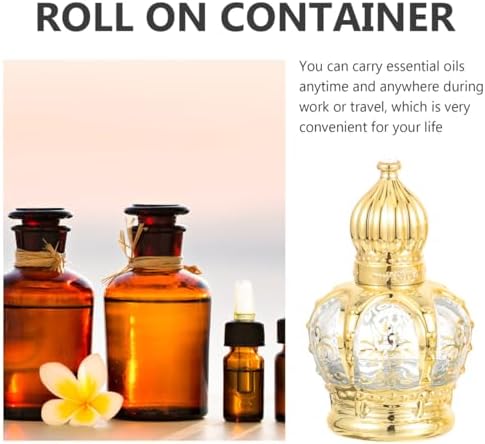 Housoutil 10 Pc Refillable Roller Bottle Set