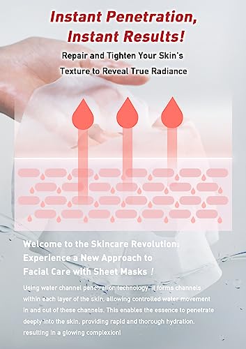 Menorah Brighten and Repair Sheet Masks 4-Pack