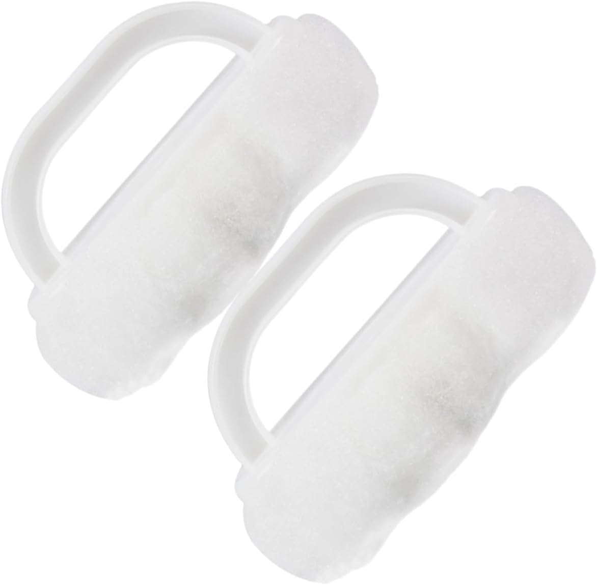 2pcs Soft Bathtub Brush with Handle for Bathroom Cleaning